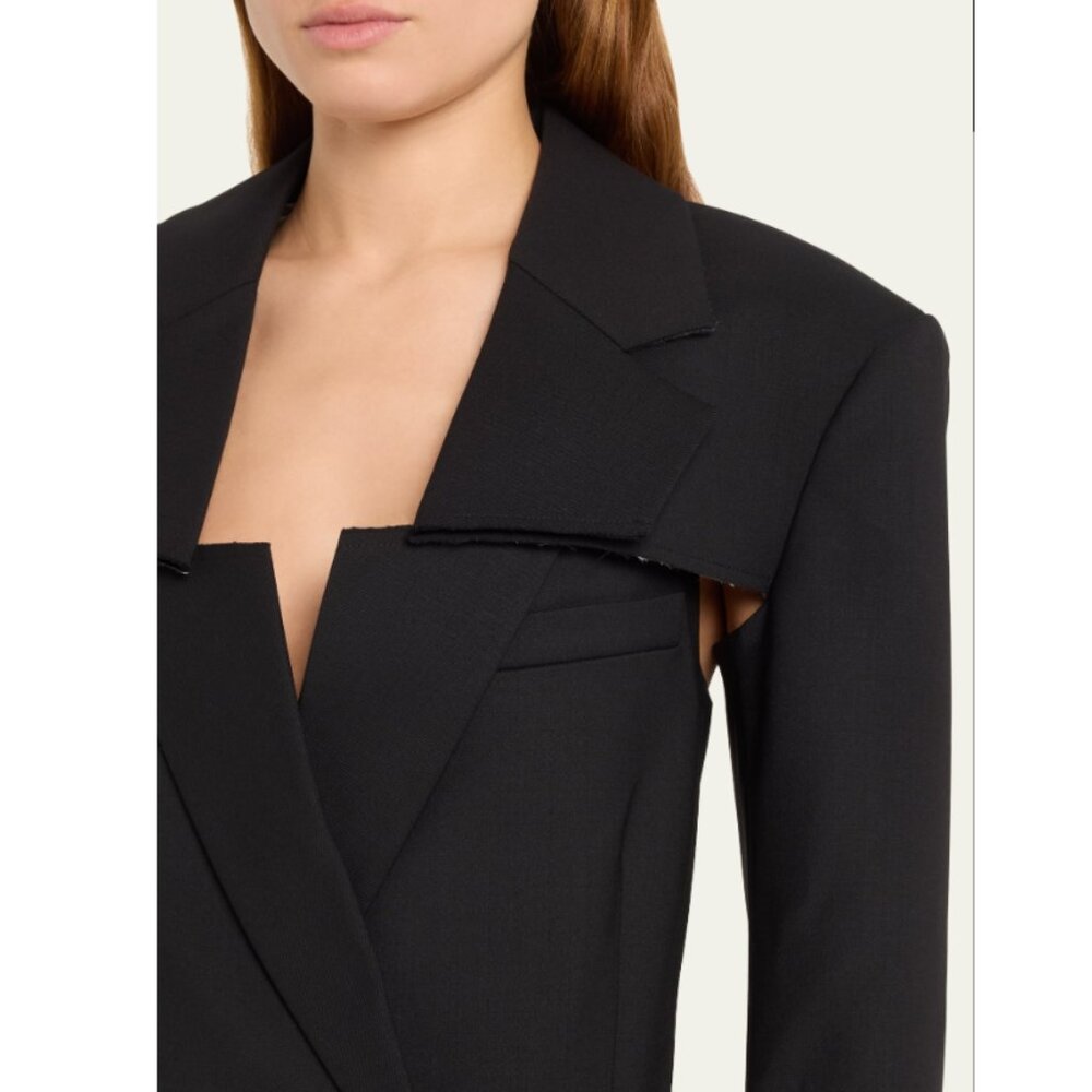 MONSE *NEW* Ultra Cropped Wool Blazer